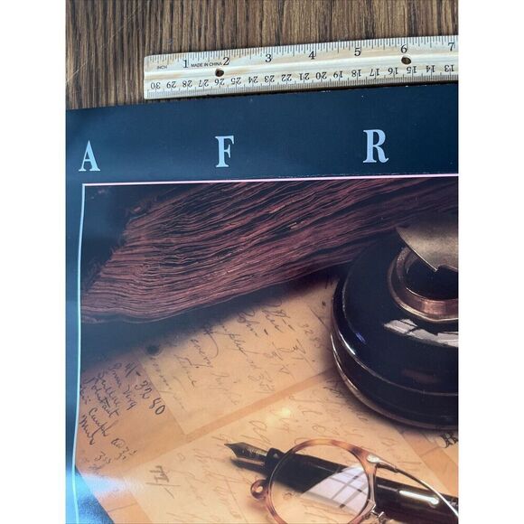 Vintage 1988 Historical Prescriptions Pharmacy Pharmacist Poster Afrin Promo - Picture 2 of 15